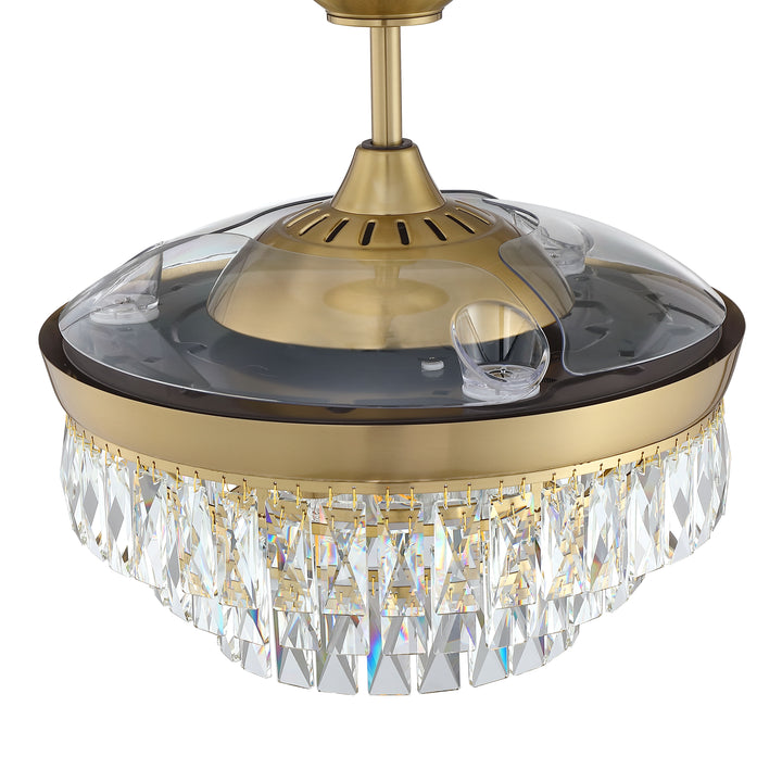 Sofia 42" Hidden Blade Ceiling Fan