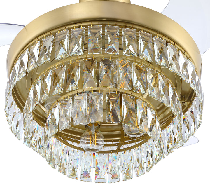 Sofia 42" Hidden Blade Ceiling Fan