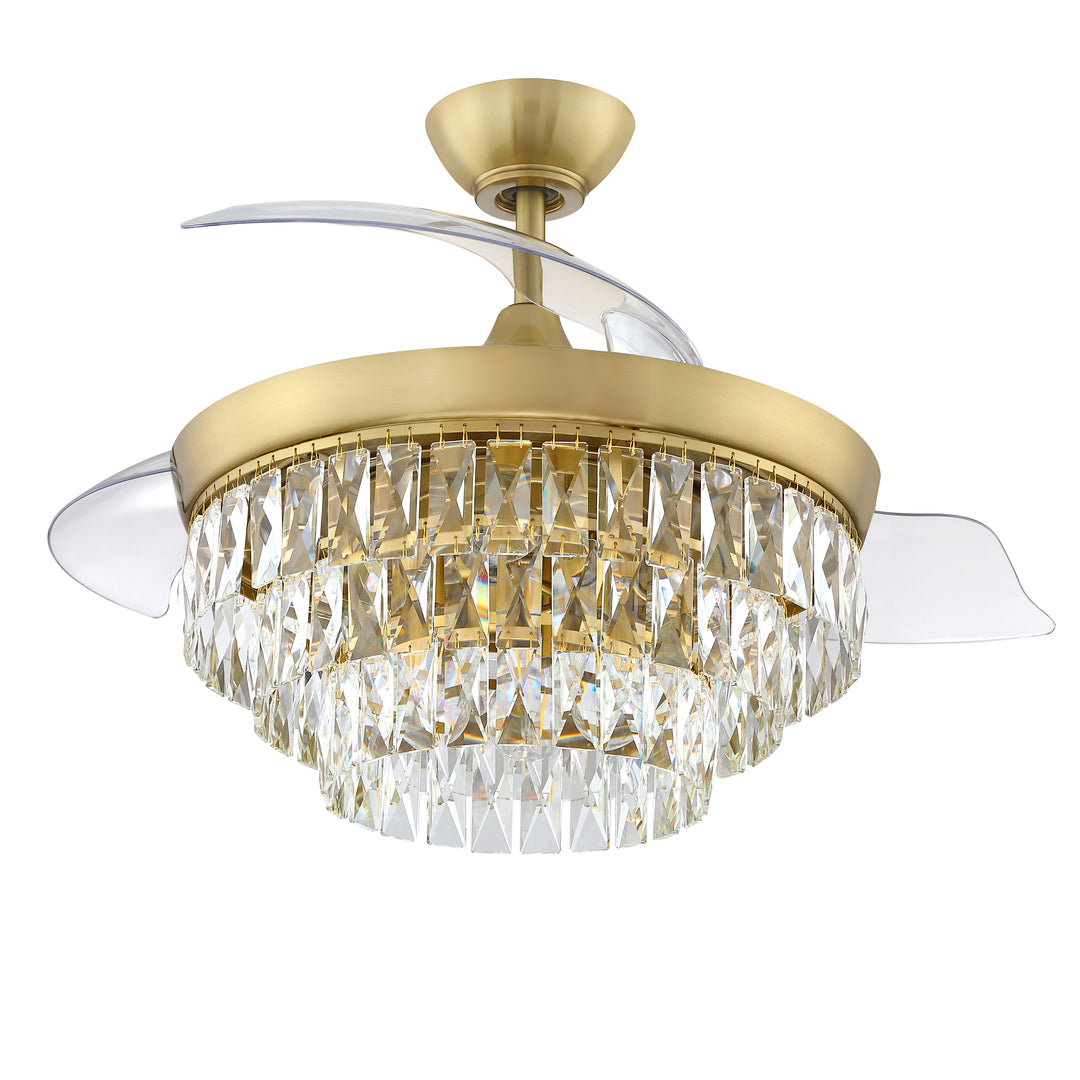 Sofia 42" Hidden Blade Ceiling Fan
