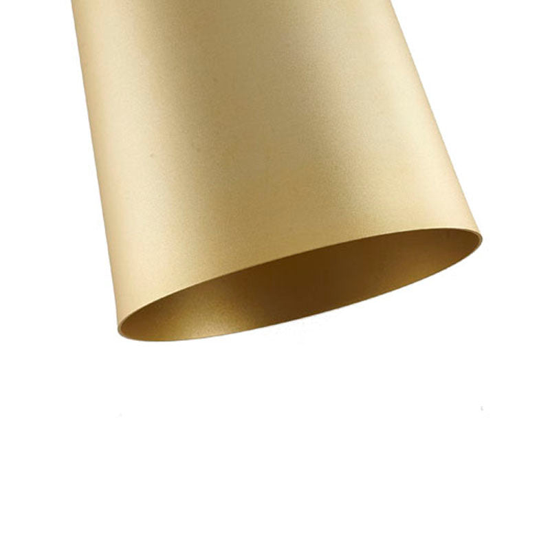 Aluminium Trim Shade Single Pendant Light by Bethel - view 3