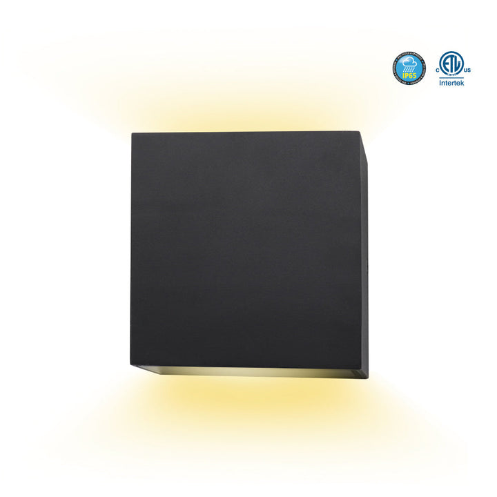 Square LED Up/Down Wall Sconce IP65 5CCT - SSC-UD