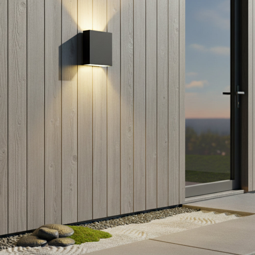 Square LED Up/Down Wall Sconce IP65 5CCT - SSC-UD