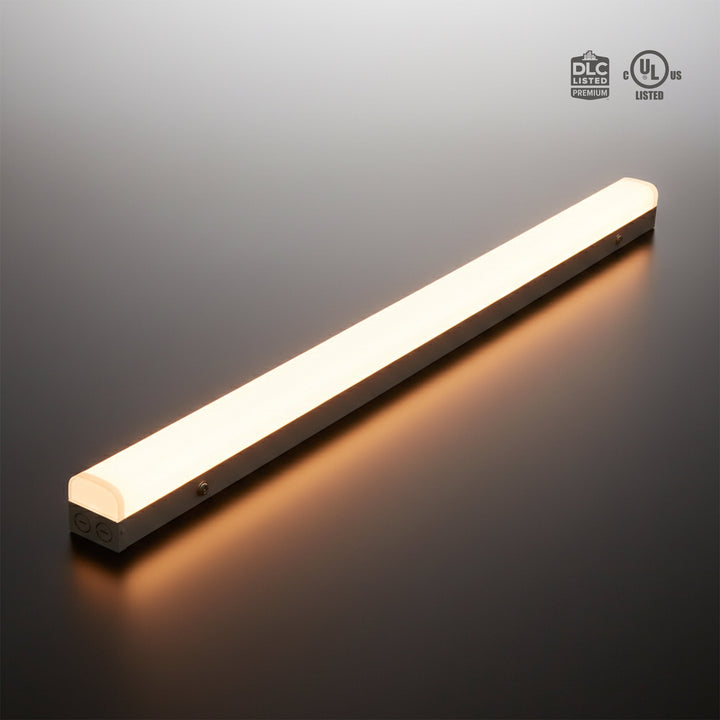 4 ft LED Linear Strip Light 5CCT + Wattage Selectable - SLST4
