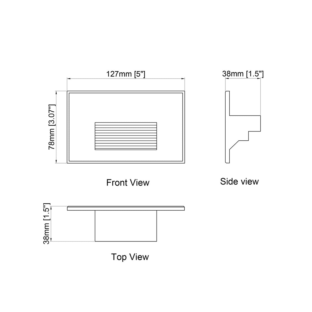 Lane LED Outdoor Step Light by Russell - view 6