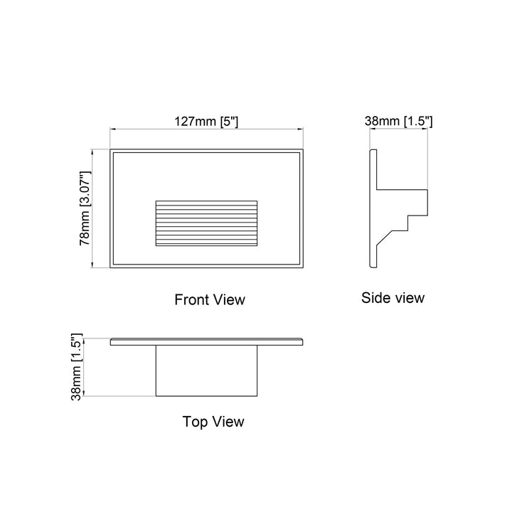 Lane LED Outdoor Step Light by Russell - view 6
