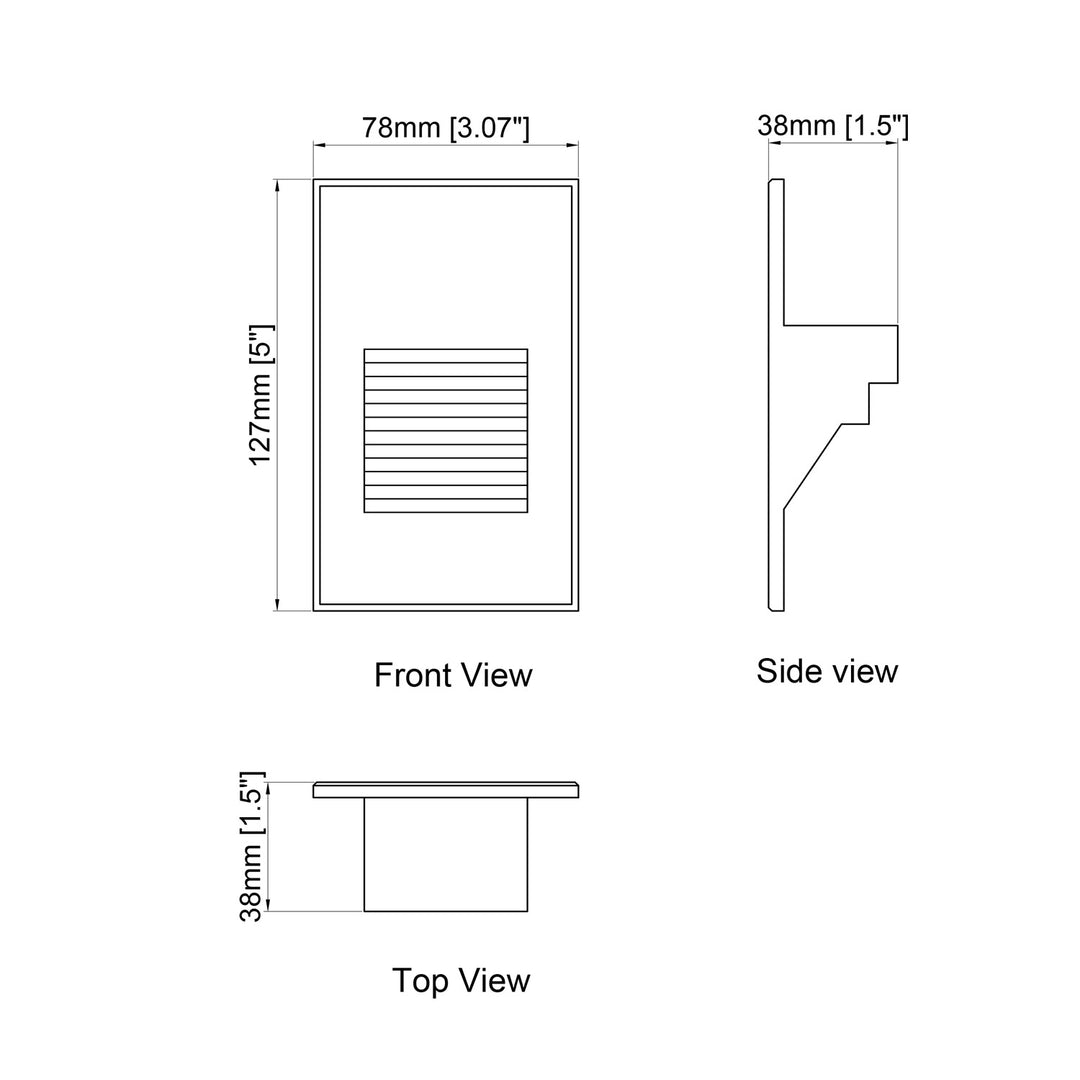 Lane LED Outdoor Step Light by Russell - view 2