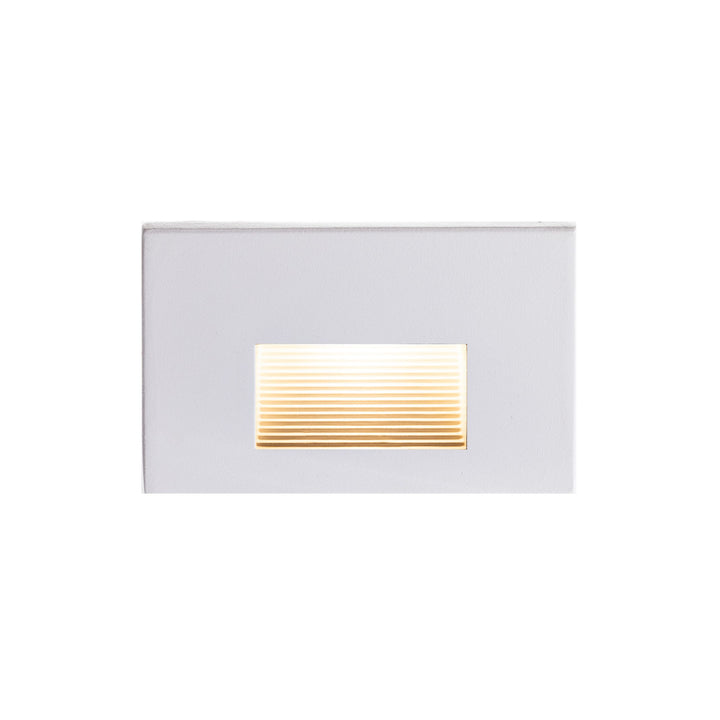 Lane LED Outdoor Step Light in White with Acrylic Lens by Russell