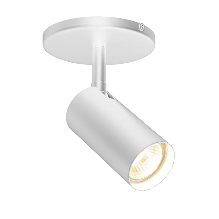 Stanly 1 Light Halogen Spotlight in White by Dainolite