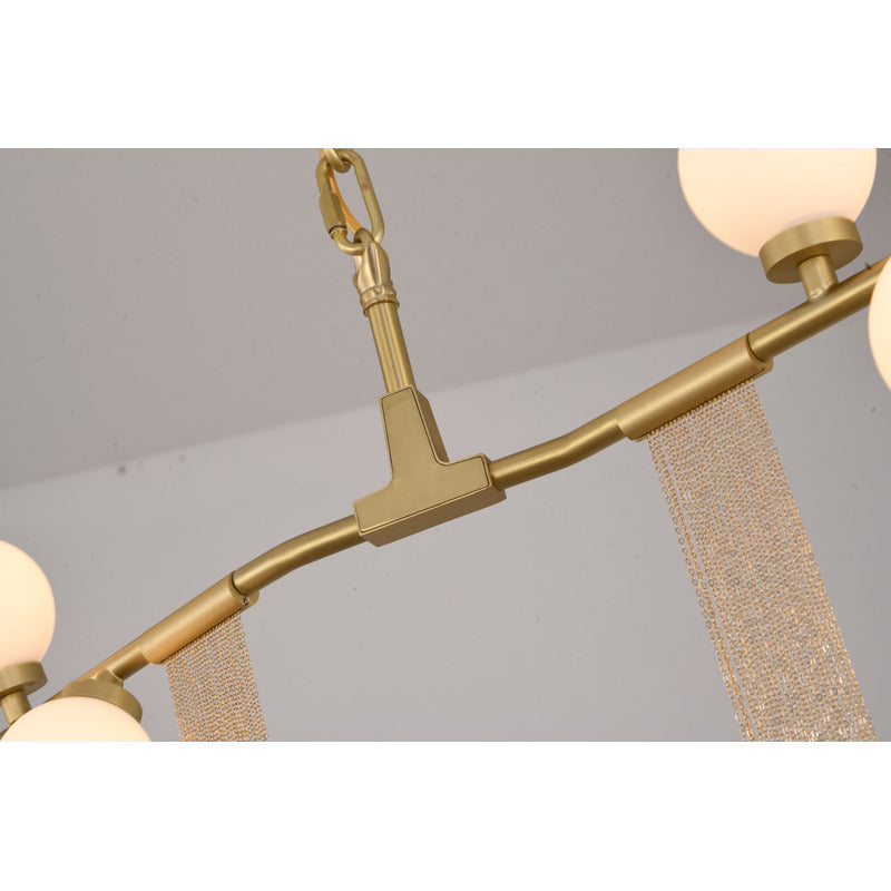 Frame Branch Chandelier with Aluminum by Bethel - view 3