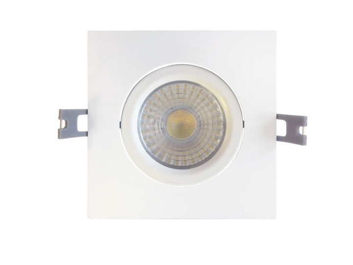 LED 4" Square Slim/Airtight Gimbal 5way CCT