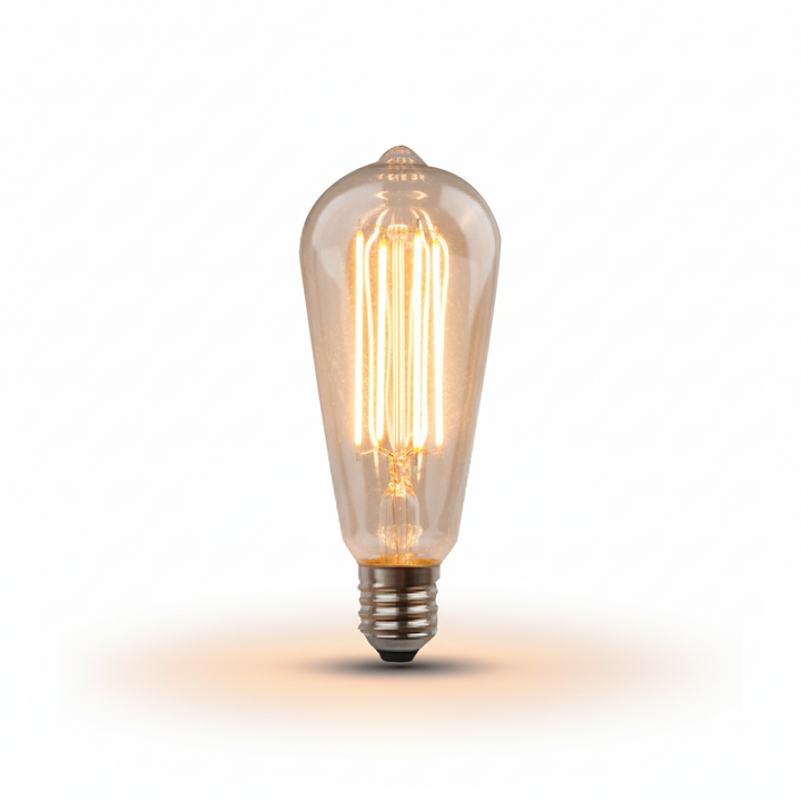ST19 8W Dimmable LED Filament Bulb