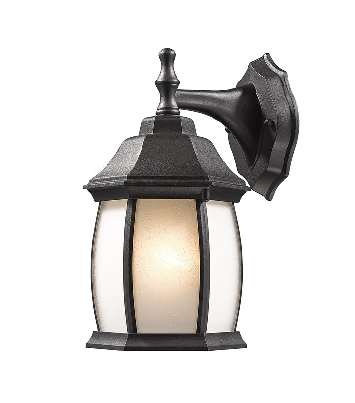 Waterdown - 1 Light Outdoor Wall Light (T20-BK)