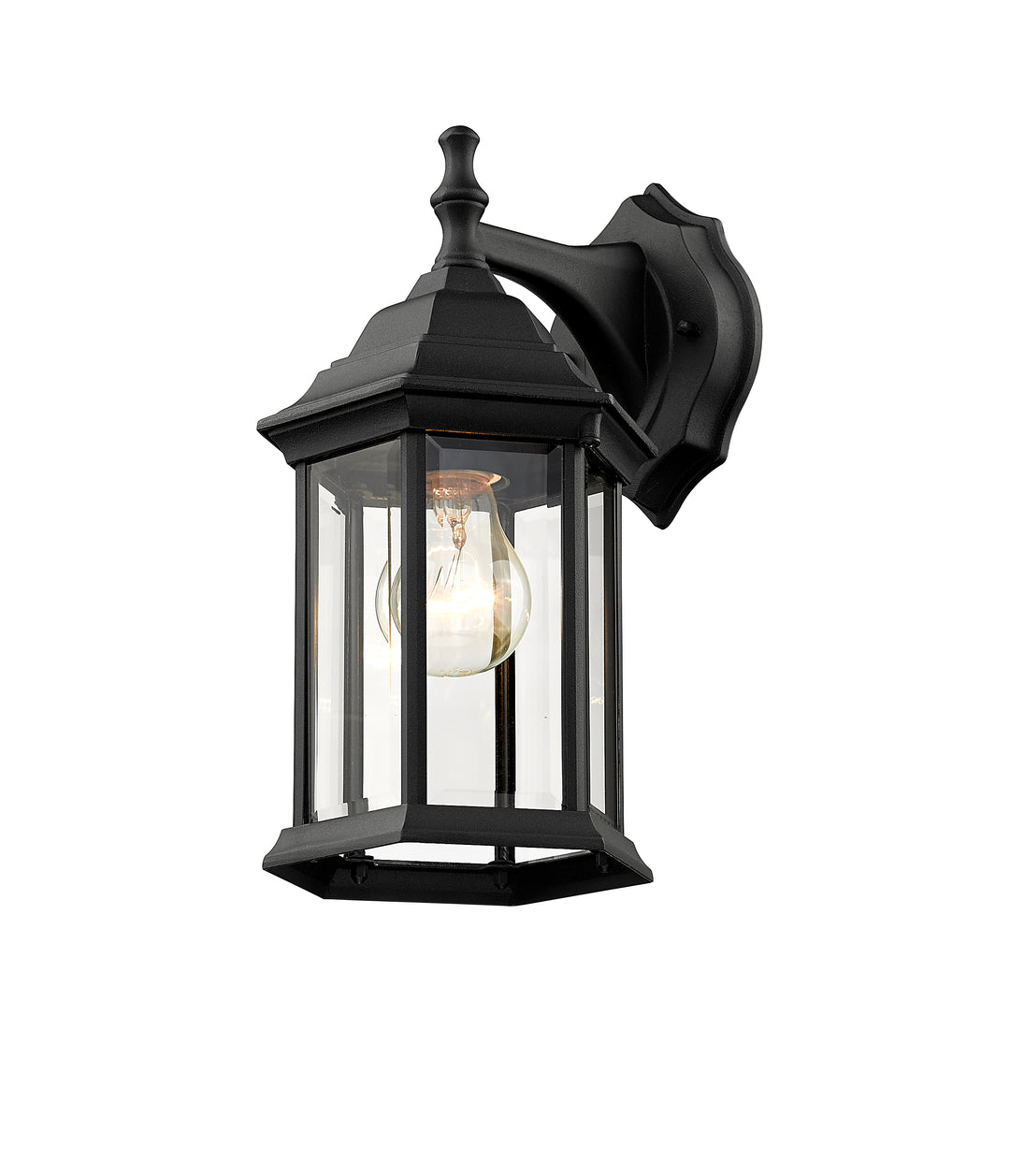 Waterdown - 1 Light Outdoor Wall Light (T21BK)