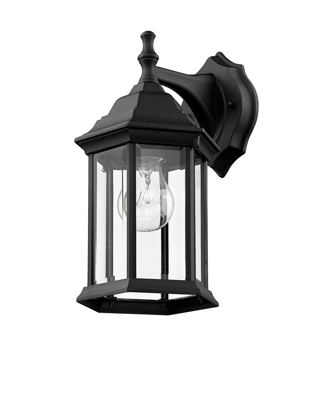 Waterdown - 1 Light Outdoor Wall Light (T21BK)