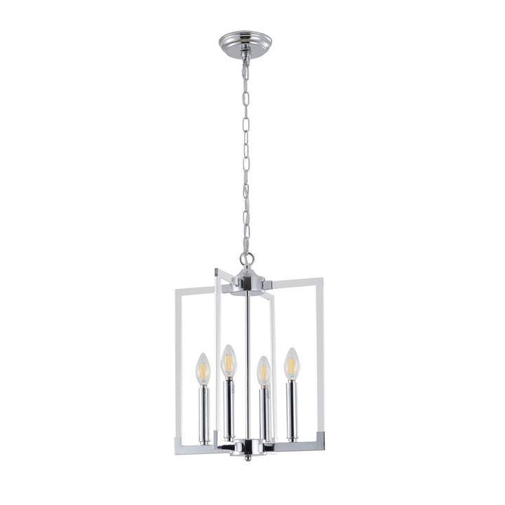 Bronzed Metal Frame Ceiling Fixture with Clear Acrylic Arms by Bethel - view 10