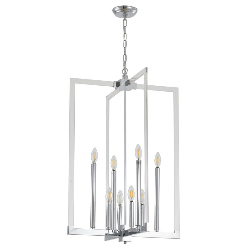 Metal Frame Ceiling Fixture with Clear Acrylic Arms by Bethel - view 18