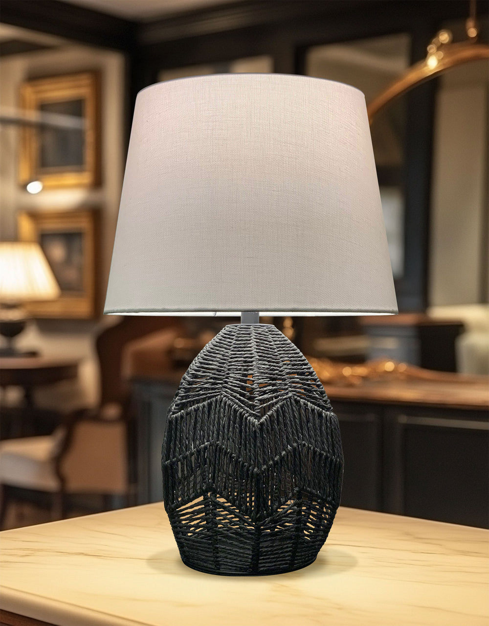 Tillie 1 Light Table Lamp by Dainolite - view 2