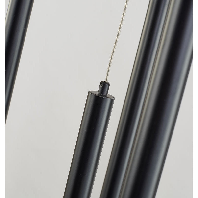Flushed LED Ceiling Fixture with Hanging Pendants by Bethel - view 5
