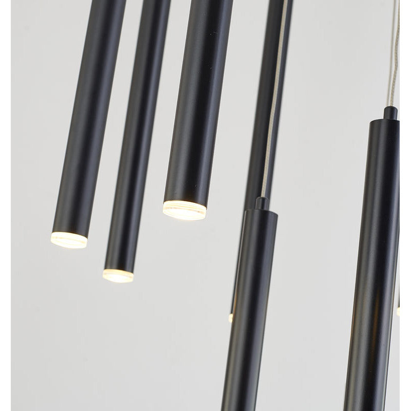 Flushed LED Ceiling Fixture with Hanging Pendants by Bethel - view 6