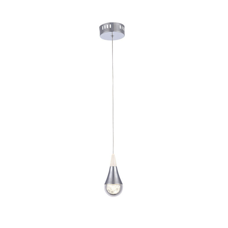 Chrome Crystal Pendant by Bethel
