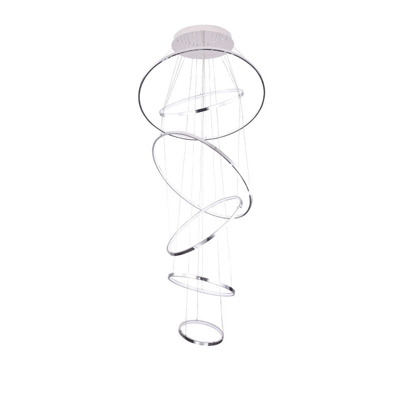 Chrome Chandelier (TR35) by Bethel - view 2