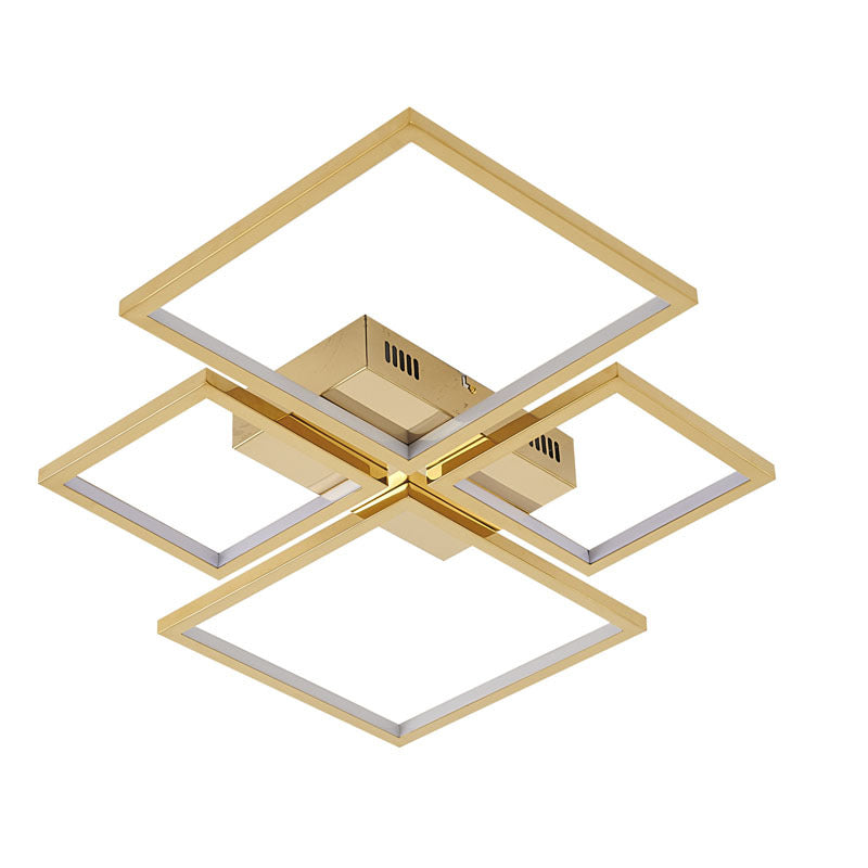 Stainless Steel Flush Mount with Acrylic Diffuser by Bethel - view 12