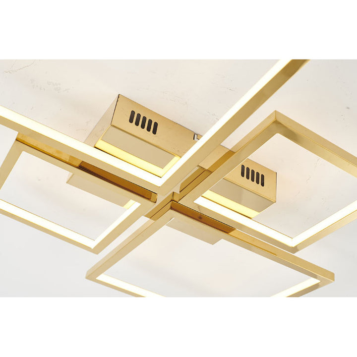 Stainless Steel Flush Mount with Acrylic Diffuser by Bethel - view 14