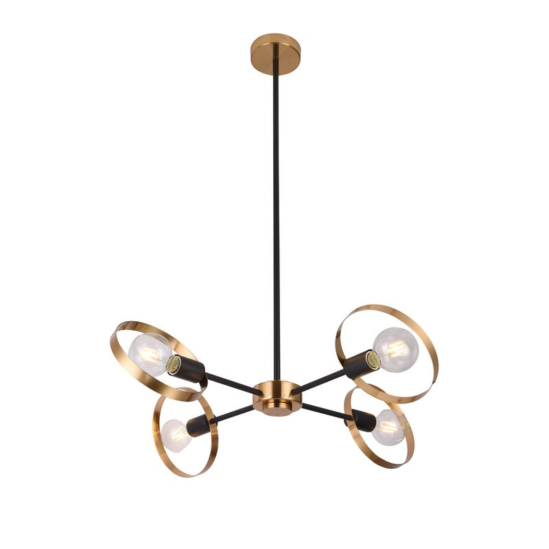 Ceiling Fixture with Adjustable Arms, 27.5", by Bethel