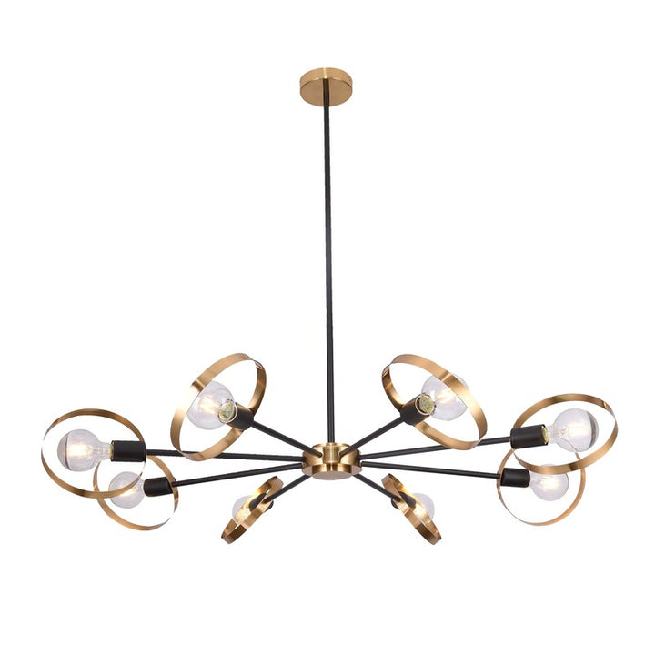 Ceiling Fixture with Adjustable Arms, 43.3", by Bethel