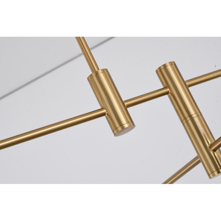Two Tier Pipe Arm Ceiling Fixture by Bethel - view 6