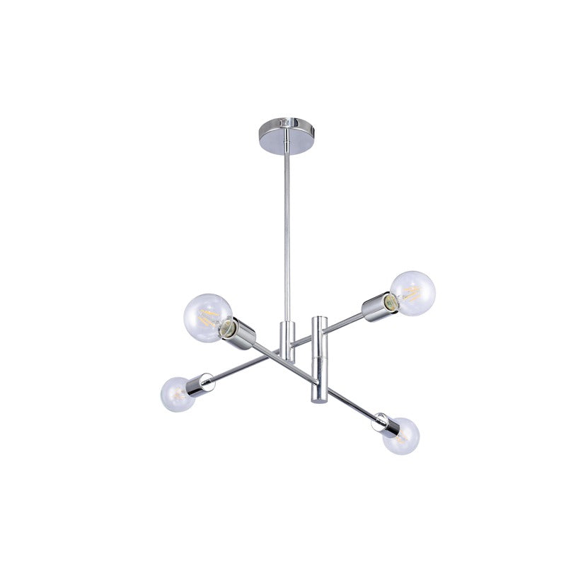 Two Tier Pipe Arm Ceiling Fixture by Bethel - view 12
