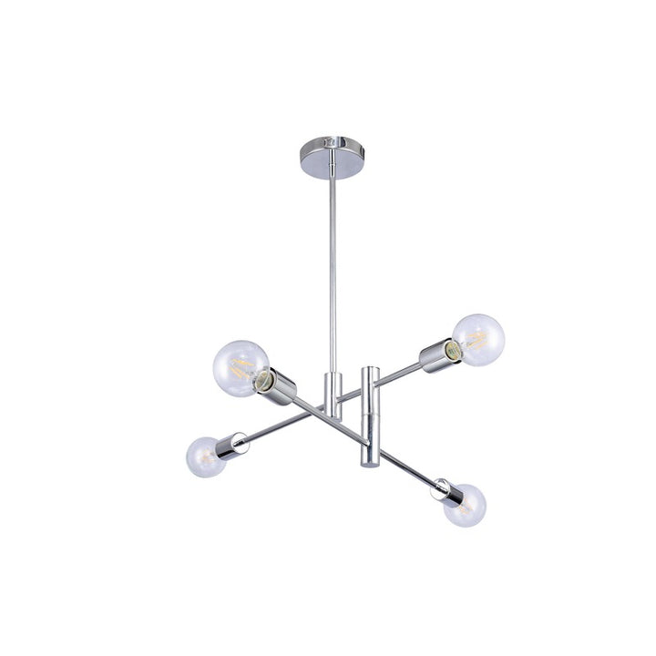 Two Tier Pipe Arm Ceiling Fixture by Bethel - view 12