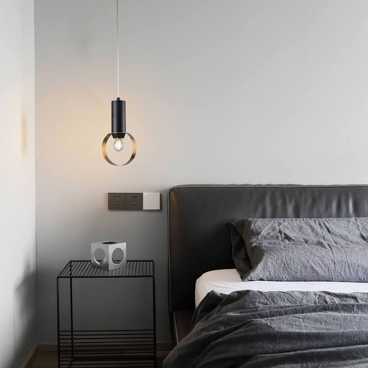 Loop Single Pendant Light by Bethel - view 4