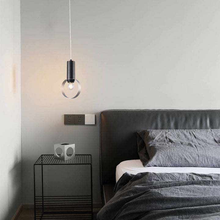 Loop Single Pendant Light by Bethel - view 8