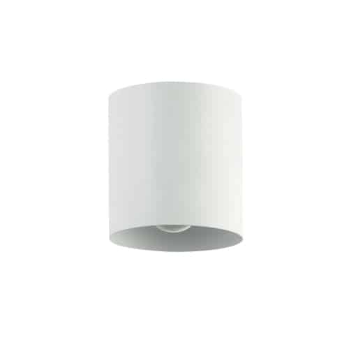 Theron 1 Light Flush Mount in White by Dainolite
