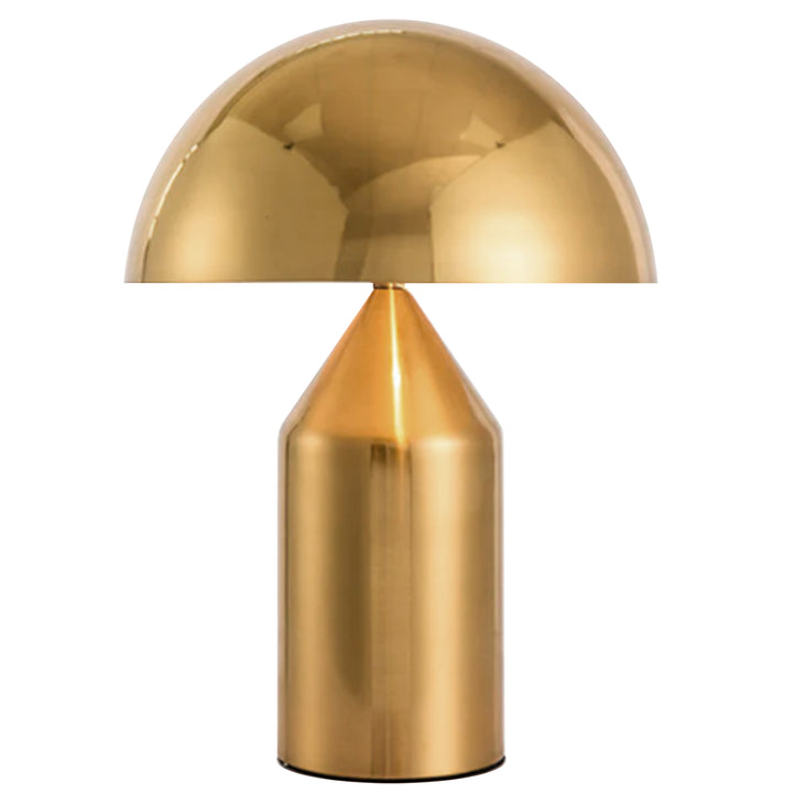 Travis 2 Light Table Lamp in Aged Brass by Dainolite