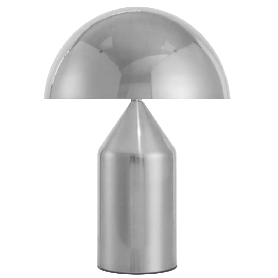 Travis 2 Light Table Lamp in Satin Nickel by Dainolite