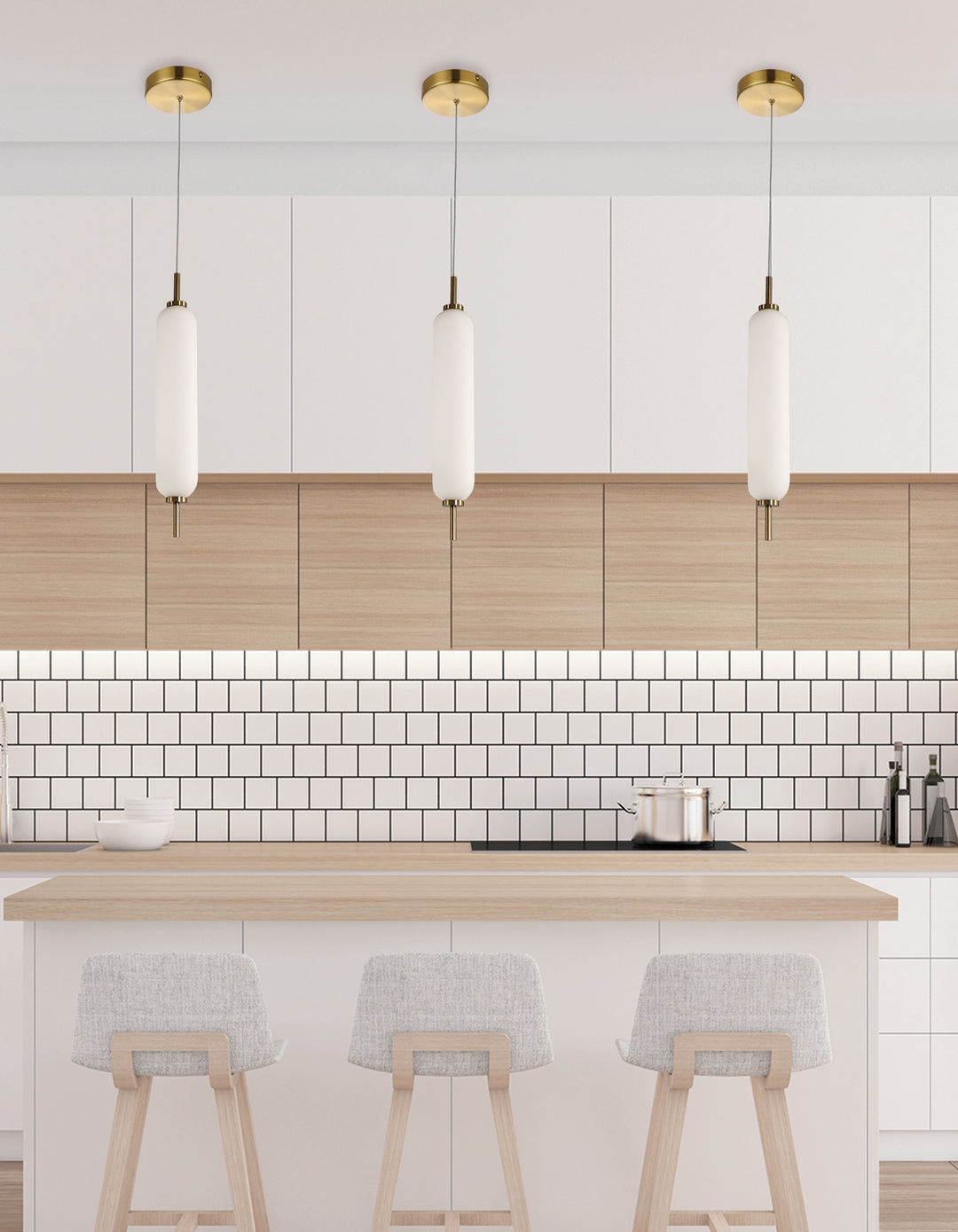 Typha 10W Pendant by Dainolite - view 2