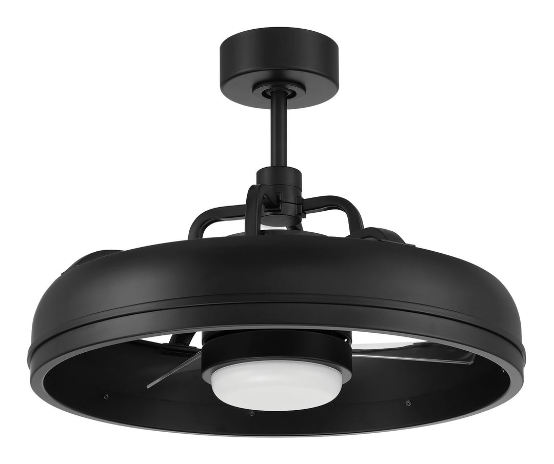 Taylor Fandelier 20" Ceiling Fan in Flat Black by Craftmade