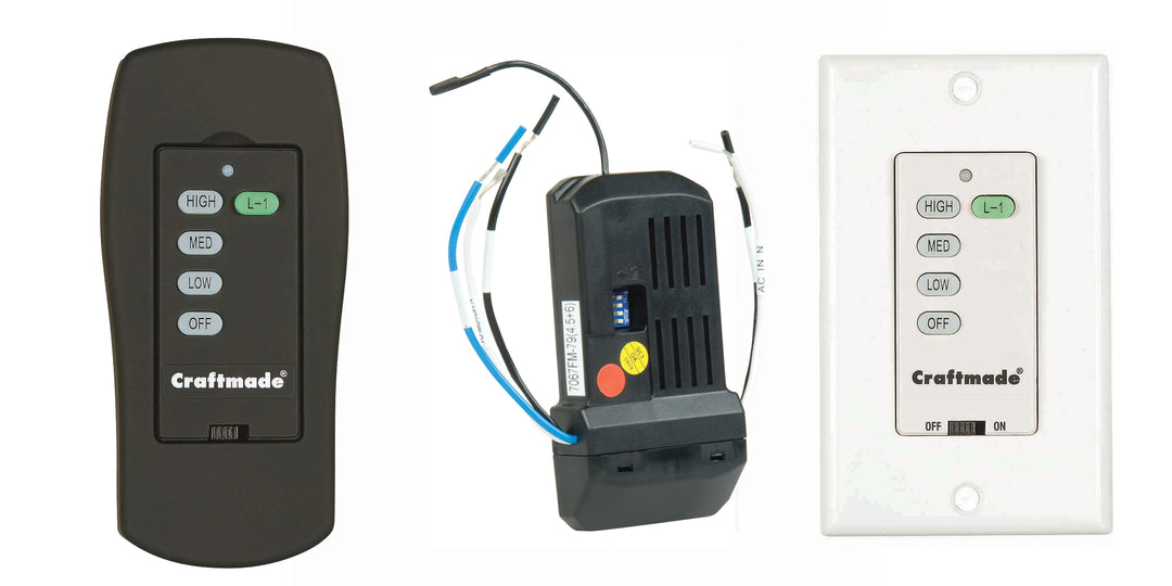 Universal Intelligent Receiver, Hand Set, and Wall Control (Pre-Paired) by Craftmade
