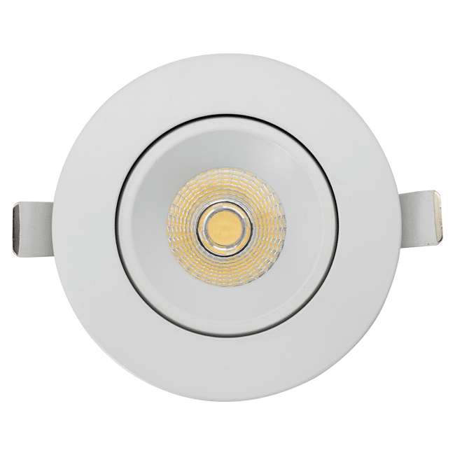 LED 4" Regressed Gimbal - 5Way CCT &amp; Power Adjustable