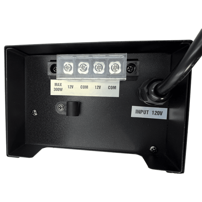 LED Transformer for Landscape Lighting - 300W - Dimension 5.5"x3.77"x8.15"