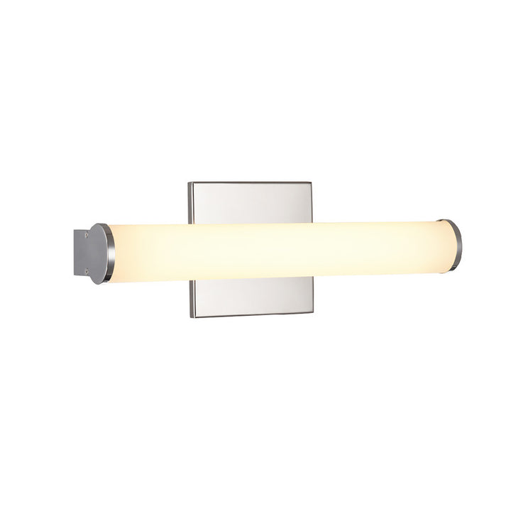 Chrome Glass Vanity Light by Bethel