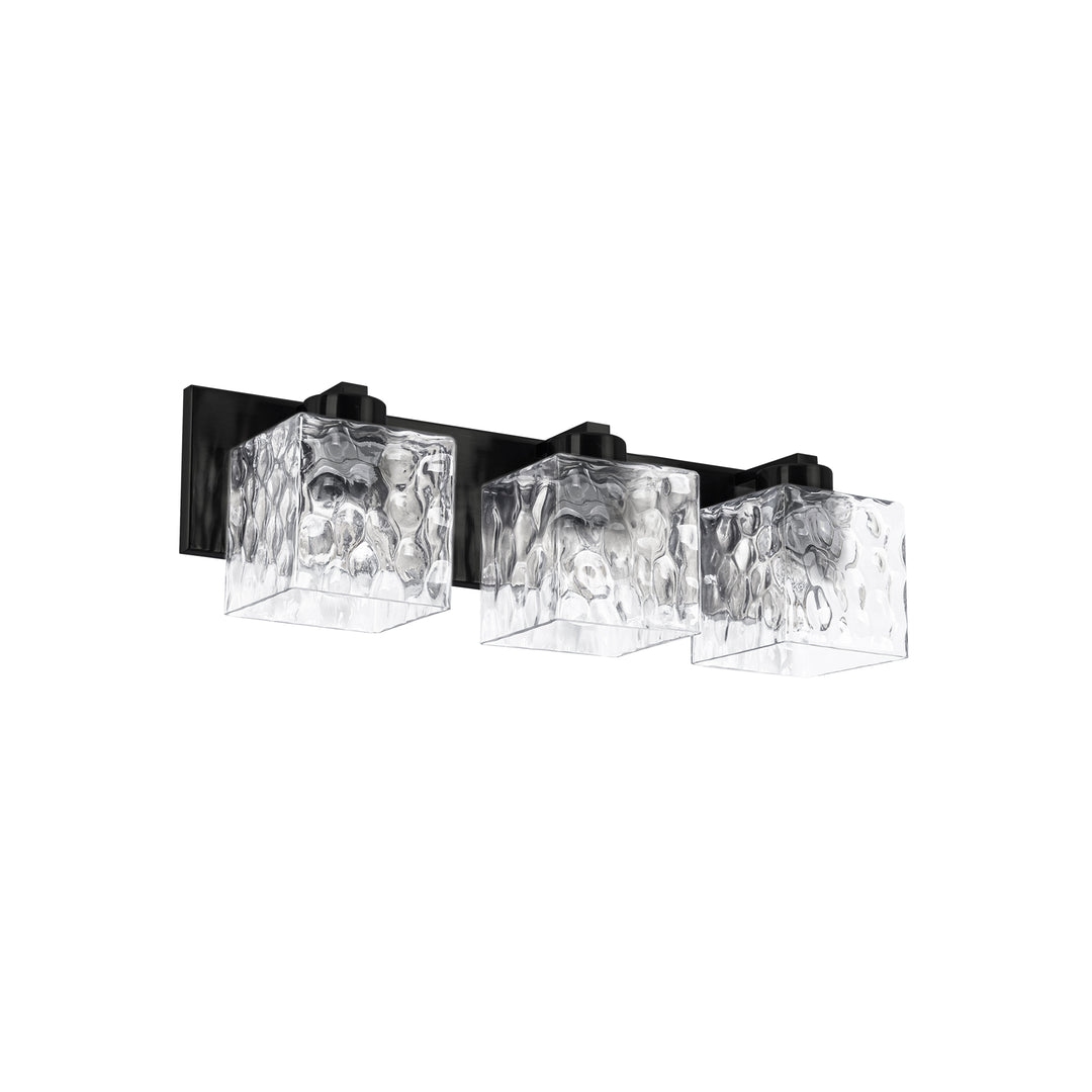 Veda 3 Light Vanity in Clear by Dainolite