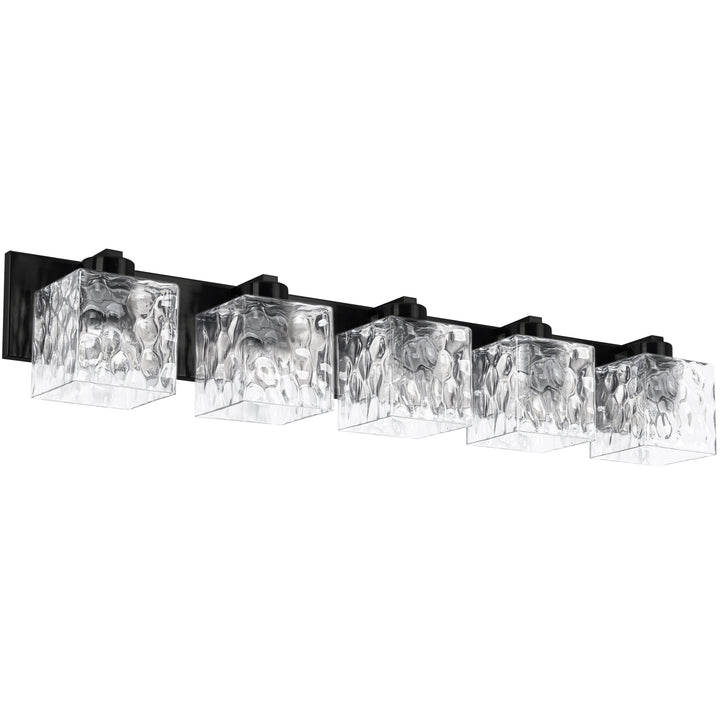 Veda 5 Light Vanity in Clear by Dainolite