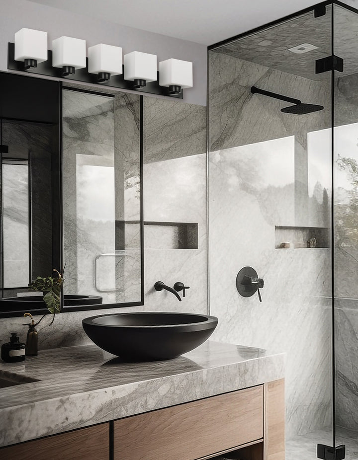 Veda 5 Light Vanity by Dainolite - view 2