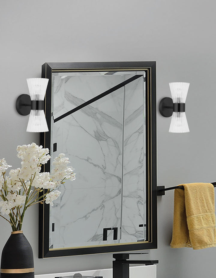 Vienna 2 Light Wall Sconce (VIE-112W) by Dainolite - view 4