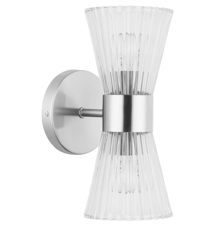 Vienna 2 Light Wall Sconce (VIE-112W) in Polished Chrome by Dainolite