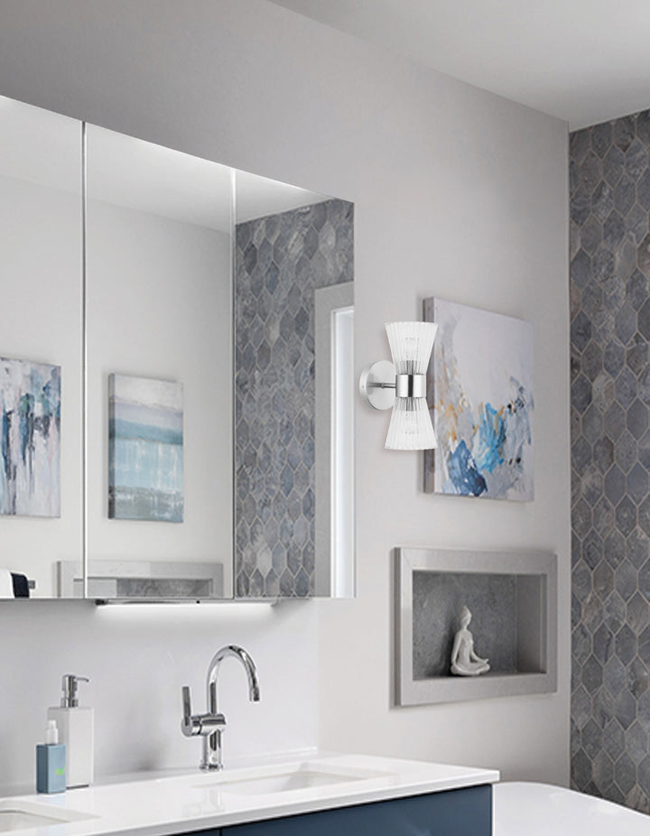Vienna 2 Light Wall Sconce (VIE-112W) by Dainolite - view 6