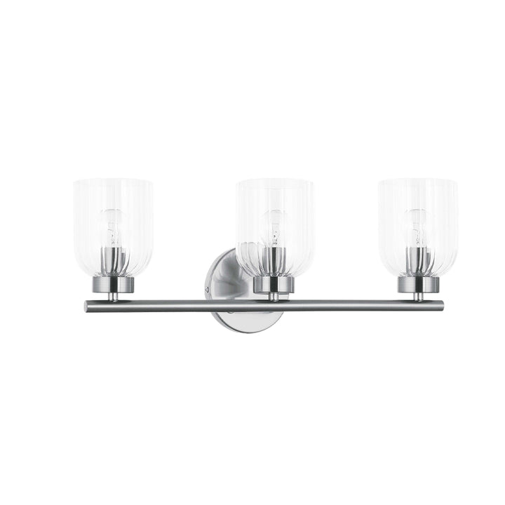 Vienna 3 Light Vanity in Polished Chrome by Dainolite